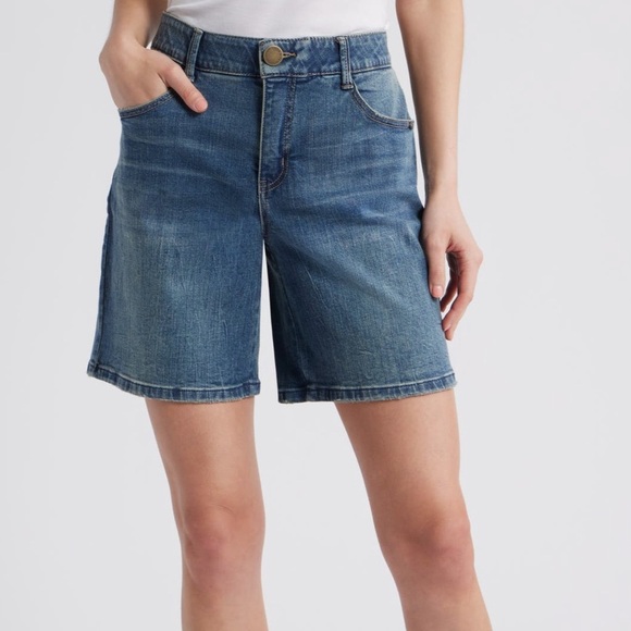 Wit & Wisdom Pants - Wit & Wisdom Blue Denim Jean Shorts